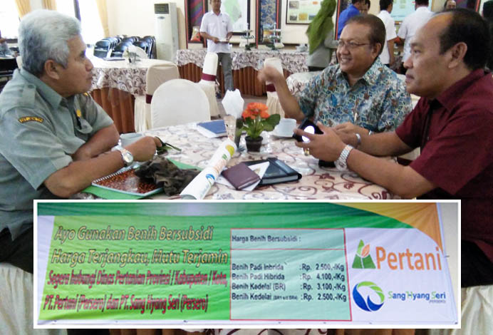 Pertani dan SHS Akui Siap Pasok 100 Ribu Ton Benih Padi Bersubsidi 2017